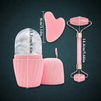 3-Piece Facial Ice Mold & Massage Tool Set
