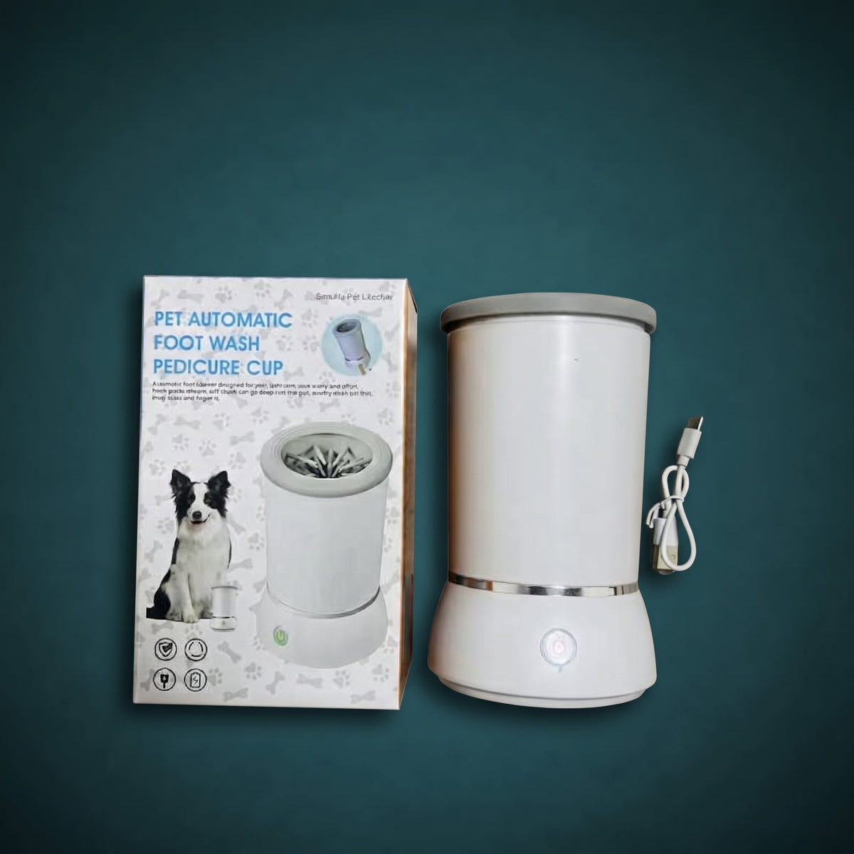 Electric Pet Paw Washer & Cleaner